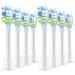 Superior Clean Brush Heads Compatible with Philips Sonicare Electric Toothbrush 8 Pack White.