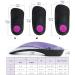 Plantar Fasciitis 3/4 Length Insoles for High Arch Support - 1 Pair Purple - Men/Women Sizes - Ideal for Flat Feet, Over-Pronation, Heel Spur Pain Relief - Orthotic Shoe Inserts for Walking/Running/Sports - Buy Online on GoSupps.com
