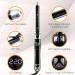 Hair Curler Automatic Curling Iron: 1.1inch Waver Hair Tool with 30s Instant Heat - Rotating Curling Wand Black - Buy Online on GoSupps.com