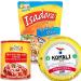 Enchilada Kit - Red/Mexican Food Kit for Enchilada Roja with Komali Tortilla Wraps and Isadora Refried Beans in Pouch - Buy Online on GoSupps.com