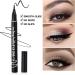 Waterproof Matte Black Liquid Eyeliner Pencil with Eye Liner Stencil for Beginners - Long-Lasting Eye Makeup Pen Primer - Buy Online on GoSupps.com