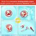 240 Pcs Ocean Animals Toilet Targets for Boys | Flushable Sea Creatures Stickers | Color Changing Pee Targets for Toddler Potty Training - Buy Online on GoSupps.com