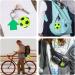 Keboyoe 30-Piece Reflective Pendant Set for Children - Football-Themed Safety Reflectors for School Bags Clothing & Running - Buy Online on GoSupps.com