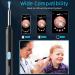 1080P Ear Wax Removal Kit with Camera | Otoscope Ear Cleaner Tool for iPhone, iPad & Android - Black - Buy Online on GoSupps.com