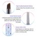 Gootrades Nail Art Clean Up Brushes - 2 Pcs Round&Angled Nail Brushes for Polish Mistakes - Acetone Resistant, Finger Cleaning Brushes - Buy Online on GoSupps.com