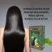 Kangana Black Henna Hair Dye Powder for 100% Grey Coverage - 6 Pouches, 60g | Natural Black Henna Hair Color - Buy Online on GoSupps.com