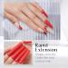 60ml Red Poly Extension Nail Gel - Quick Building UV Nail Gel for Salon & DIY Nail Art - Buy Online on GoSupps.com