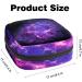 Menstruation Pad Bag with Zipper | Women's Tampon Collection Bag | Stylish Space & Galaxy Design - Buy Online on GoSupps.com