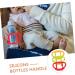 CIMAXIC 3 Pcs Bottle Handle Feeding Bottles Handle Bottle Holder Feeding Bottles Holder Milk Bottle Holder Handle Wide Mouth - Buy Online on GoSupps.com