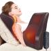 Omassa massage device Neck massager with warmth Shiatsu massage devices 3D kneading back massage muscle pain relief for neck back legs legs gifts for men women mom dad R8-brown