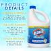 Bulk Bleach Liquid Cleaner for Laundry & Bathroom - 121 oz + Free 6-Pack Microfiber Cloths | Effective Multi-Purpose Cleaning Solution - Buy Online on GoSupps.com