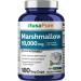 NusaPure Marshmallow Root 50:1 Extract 200 mg Equivalent to 10 000mg Per Veggie Caps 180 Count (Non-GMO Vegan) Bioperine