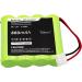 Replacement Battery 329067840 | 4BD-AA800BT | 4.8V 800mAh for Exiway Emergency Lighting - OVA38352/OVA38355/OVA38360/OVA38362/OVA51106/OVA51107 - Buy Online on GoSupps.com
