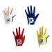 Golf Gloves Junior Kids Youth Toddler Boys Girls Left Hand Right Hand Dura Feel White Blue Red Yellow Golf Glove Extra Value 2 Pack Age 4-11 Years Old Small(Age 2-4) White Worn on Left Hand