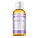 Dr. Bronner's Organic Lavender Pure-Castile Liquid Soap 60ml Lavender 60 ml (1 pack)
