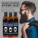 Barre d'assombrissement des Cheveux Shampooing de Lavage de Barbe Shampooing Assombrissant la Barbe Couleur Barbe Homme pour la Plupart des Types de Cheveux - Buy Online on GoSupps.com