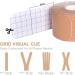 Kinesiology Tape Precut (3 Rolls) Pain Relief Adhesive for Muscles Shin Splints Ankle Neck Knee & Shoulder Promotes Recovery & Providing Support 2" x 19.7 Feet per Roll Total 72 Precut Strips Beige - Buy Online on GoSupps.com