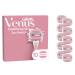 Gillette Venus Comfortglide Spa Breeze 10-Pack Women's Razor Blades with 3 Built-in Blades for a Smooth Close Shave