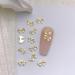 FEIlei 3D Nail Charms Bows Nail Art Studs Nail Jewelry for DIY Crafts Nail Art Decor - Buy Online on GoSupps.com