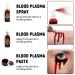 6 Pieces Scar Wax SFX Makeup Kit - Fake Blood Spray Coagulated Blood Gel & Tools for Halloween Cosplay & Special Effects - Buy Online on GoSupps.com