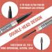 2-in-1 Microblading Eyebrow Pen with Sealing Gel | Waterproof All-Day Wear Natural Hair-Like Brows - Black - Buy Online on GoSupps.com