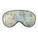 Beautiful Flowers Sleep Mask Eye Cover for Sleeping Blindfold with Adjustable Strap Blocks Light Night Travel Nap for Men Women