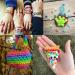 Alysontech 15000+ Loom Rubber Band Refill Kit - 31 Colors Bracelet Making DIY Crafting Gift for Kids with Bands, Clips, Charms, Hooks, and Looms - Buy Online on GoSupps.com