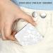 Delicate Compact Travel Vanity Mirror for Girls Women Men Classic White 2-Sided Folding Makeup Mirrors for Pocket Purse Handbag Wallet Portable Magnifying Slim Cosmetic Mirror with 3D Shell Pattern - Buy Online on GoSupps.com