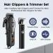 Professional Cordless Hair Clippers Set for Men - Rechargeable Barber Kit with LED Display | Best Gifts for Men - Buy Online on GoSupps.com