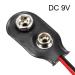 uxcell 10pcs DC 9V Battery Clip I-Type Connector - Faux Leather Housing 14.5cm Lead Wire - Ideal for Electronics Projects - Buy Online on GoSupps.com