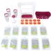 Fresh Squeezed Squeeze Station with 10 Storage Bags | Homemade Baby Food Maker | Toddler Fruit Puree Dispenser - Buy Online on GoSupps.com