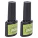 2pcs Nail Gel Polish Remover 15ml - Light Smell Harmless Professional Cleaner - Quickly Removes Polish Ideal Gift for Beginners Saves Time