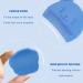 Fainfun Baby Bathing Brush Set - Soft Bristle Scalp Massage Brush for Newborns (2PCs) | Gentle Milk Scab Remover - Blue - Buy Online on GoSupps.com