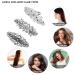Molain 3 Pcs Large Diamante Flower Leafy Barrette Bridal Wedding Hairpins - Vintage Crystal Pearl Design Hair Clip for Women Girls (Style B) - Buy Online on GoSupps.com