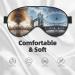 SSIMOO London Tower Bridge Print Eye Mask | Ultra-Soft Light-Blocking for Restful Sleep - International Shipping Available - Buy Online on GoSupps.com