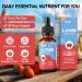 Liquid L-Lysine 1000MG with Monolaurin Drops Lysine Supplement for Women & Kids with Vitamin C D3 & B12 Zinc Citrate Lips & Skin Health Immune Support Overall Health Strawberry Flavor 2 Fl Oz - Buy Online on GoSupps.com