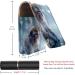 Travel Lipstick Organizer Case with Mirror - Portable Makeup Bag | Wild Japanese Snow Monkey Design - Buy Online on GoSupps.com