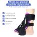 Cheerlink Adjustable Plantar Fasciitis Night Splint - Breathable Brace for Pain Relief & Achilles Tendon Inflammation - Purple - Buy Online on GoSupps.com