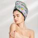 Space Doodle Hair Towel Wrap - Quick Drying Turban for Effortless Hair Care - Buy Online on GoSupps.com