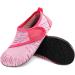 JIASUQI Kids Water Shoes Quick Dry Barefoot Aqua Socks - Pink | Size 10.5/11 UK Child - Buy Online on GoSupps.com