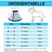 Adjustable Pet Cone for Dogs & Cats - XXL, Neck Circumference 48-52cm, White | Anti-Bite Lick Wound Healing Recovery Collar - Buy Online on GoSupps.com