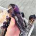 Natural Crystal Rough Natural Amethyst Quartz Cluster Crystal Rod Point Specimen Scepter Power Spirit Healing Gemstone Energy Wand Home Decoration (Color : 700-800g) - Buy Online on GoSupps.com