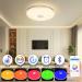 Chedux 48W Dimmable LED Ceiling Lamp with Bluetooth Speaker & App Control - RGB Color Changing Light for Bedroom & Living Room - Buy Online on GoSupps.com