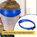 Haircut Guide Silicone Neckline Shaving Guide Beard Template Adjustable Hair Trimming Guide and Hair Cutting Accessories for Creating Skin Fade Guidelines Blue - Buy Online on GoSupps.com