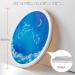 Wholede LED Ceiling Lamp - 24W Round Moon Motif 3000-6500K Ultra Thin with Remote Control for Children's Room & Living Room - 29.5cm - Buy Online on GoSupps.com