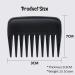 TIESOME Portable Wide Tooth Anti Static Hair Comb Set - 3 Pcs Detangling Styling Combs for Curly Hair - Ideal for Women, Men, Barber, Salon - Buy Online on GoSupps.com