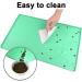 Moacc Silicone Feed Mats for Dogs & Cats - Waterproof Slipproof Green Paws Pattern 47x30cm - Buy Online on GoSupps.com