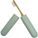 Dental Aesthetics Eco Wheat Straw Toothbrush Travel Case x 1 (Green) - Buy Online on GoSupps.com