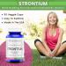 Strontium Bone Health Supplement | Doctor Recommended | 90 Easy Swallow Veggie Caps | Made in USA - Buy Online on GoSupps.com