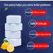 Flush Bright Toilet Cleaning Tablets Flush Bright Toilet Tablets Flush Bright Toilet Cleaner Flushbright Cleaning Tablets Tolet Bowl Clfaning Tablet Flushbright Miracle Tablets (1pcs) - Buy Online on GoSupps.com